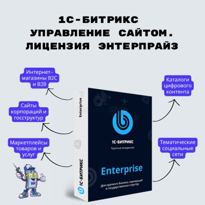 1С-Битрикс: Управление сайтом. Лицензия Энтерпрайз - купить в Махческе